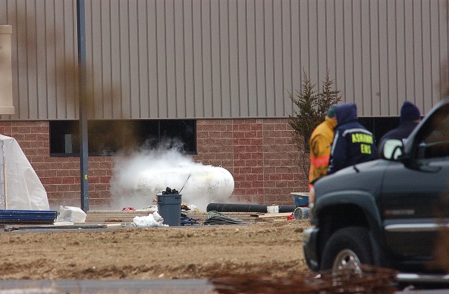 Propane leak at Hopkinton Park 4/08